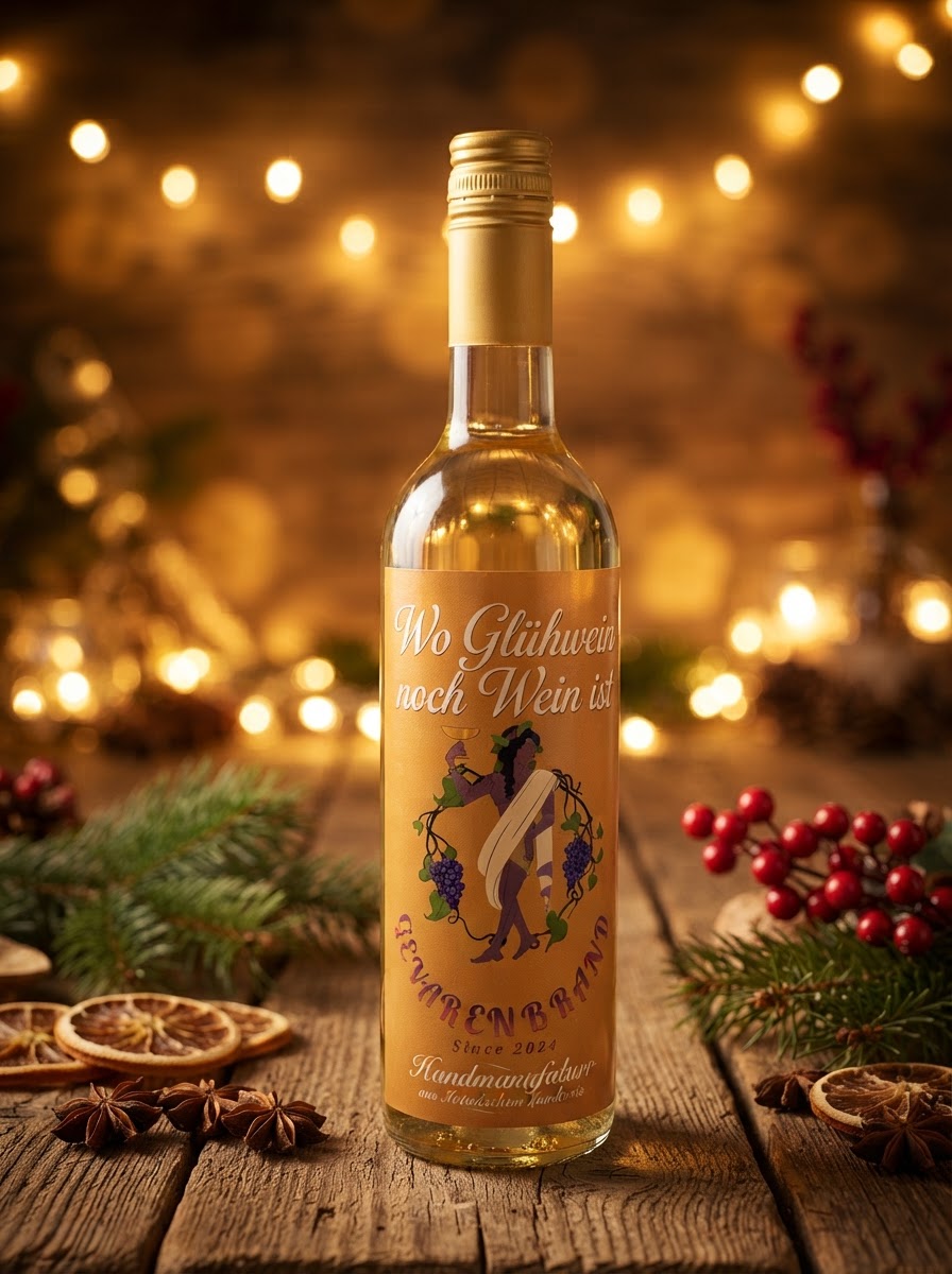 Heller Gevarenbrand Glühwein